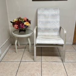 Patio Chair With Table Set