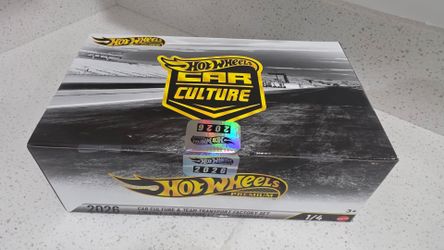 2026 Hot Wheels Car Culture & Team Transport Factory Set 1/4 - New & Sealed