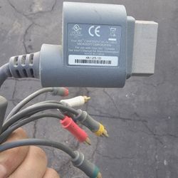Genuine Microsoft Xbox 360 Component HD Av Cable