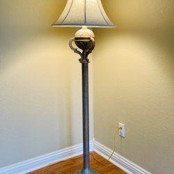 Antique Bronze Traditional Floor Lamp 