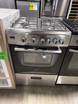 Avanti Stainless Steel 4 burner range stove 24 inches