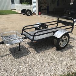 Pull Behind Trailer For Motorcycle