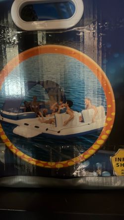 Inflatable lake