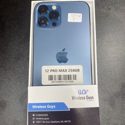 SALE iPhone 12pro Max 256gb Motro/T Mobile 