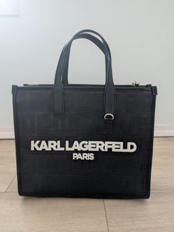 Karl Lagerfeld large bag tote