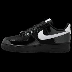 Nike Air Force 1 '07 LV8 Black Patent Leather