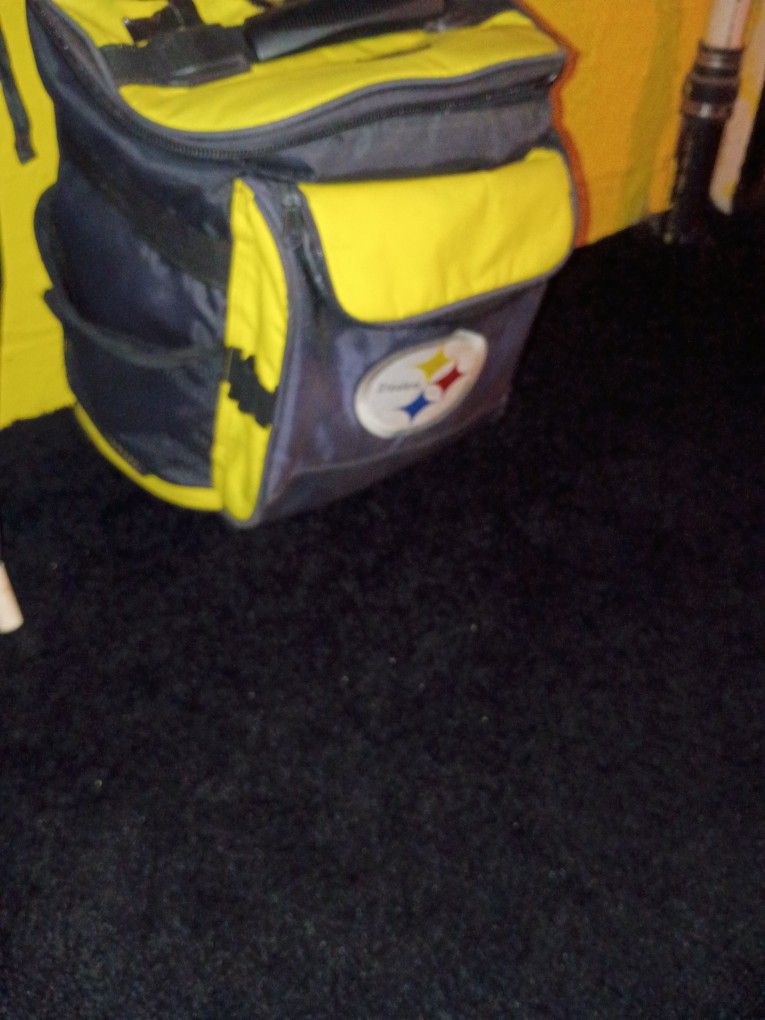 Steelers Pull Tote Cooler Bag