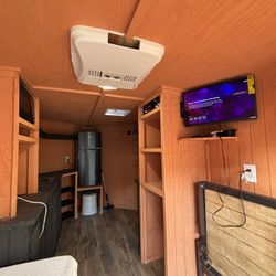 7 x 16 trailer camper conversion