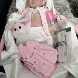 Sheila Michaels 19 In Sweet Heart Rose Sleeping Doll W Papers