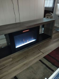 Fireplace TV Stand for Sale