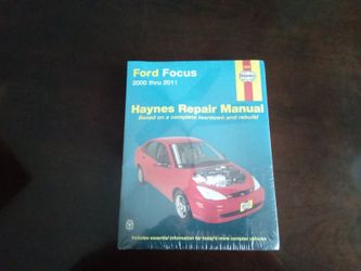 Focus Repair Manual 2000-2011.  Haynes 36034