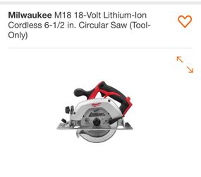 Milwaukee Circular Saw Tool Only