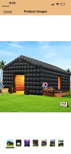 Inflatable tent