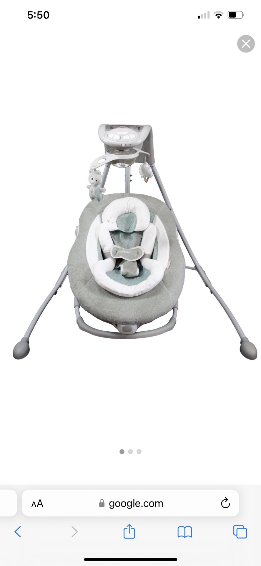 Baby Swing Like New