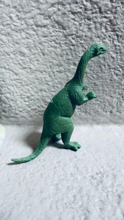 Marx Green Plateosaurus Dinosaur Figure Vintage 1955 PL-755 Prehistoric Set 1