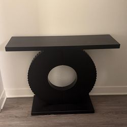 Entryway table black