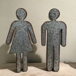 Metal Wall Decor Bathroom 