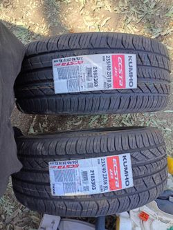 Brand new tires