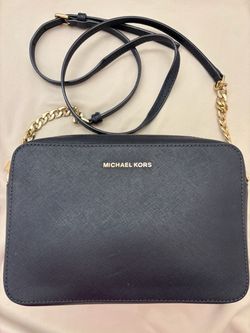 Michael Kors Black Saffiano Crossbody Bag