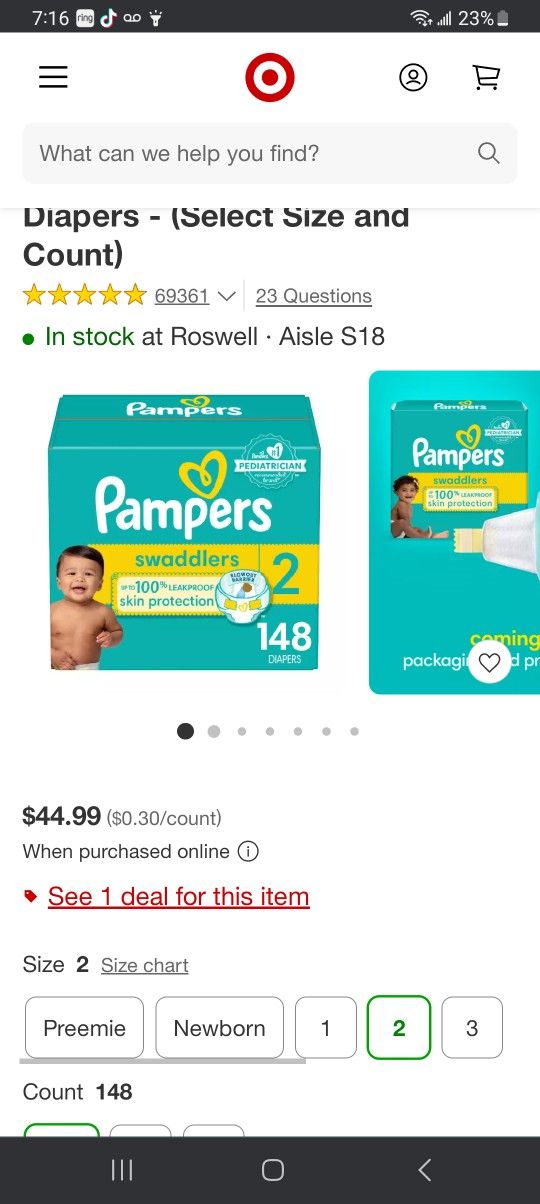 Baby 👶 Pampers 