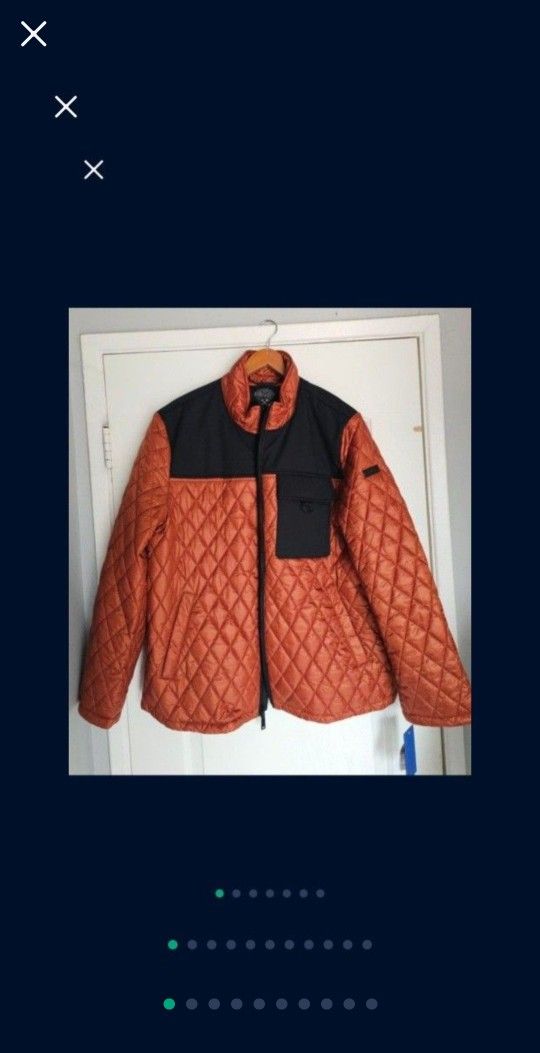 Men's Vince Camuto Jacket Orange XL