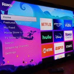 Samsung Tv (42 Inch) Roku tv Included
