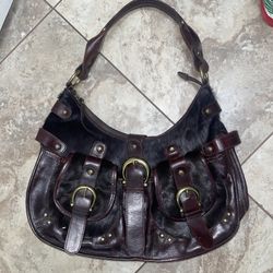 Kate Landry Genuine Leather Cow