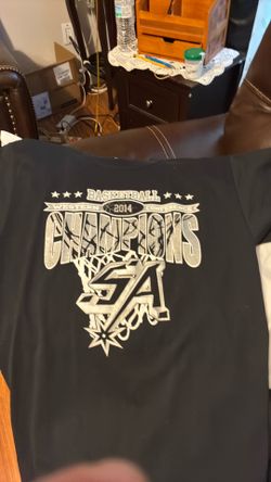 Western Conference 2014 Spurs Champions ( Sz med) $10