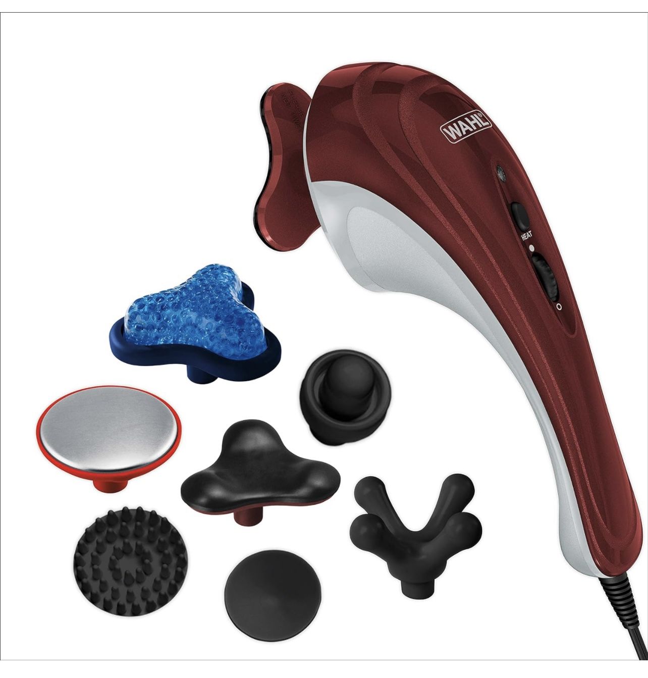 Wahl Hot Cold Therapeutic Light Vibratory Corded Massager with Soothing to Medium Vibratory Speed to Relieve Muscle Pain and Reduce Swelling, Due to C