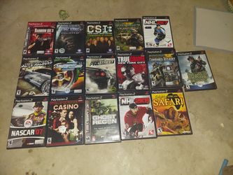 Play station 2 games