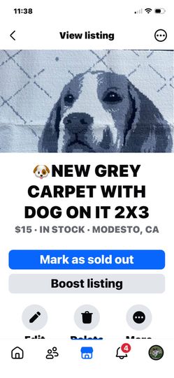 New dog carpets