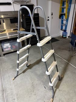 Step Ladder Above Ground Pool Swimming Stairs