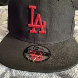 Red LA SnapBack 