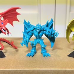 Yu-Gi-Oh! Egyptian God Figures (Slifer, Obelisk, Ra) Mini Set