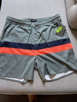 New - BRIXTON Palamas Board Short / Trunks - Size XL