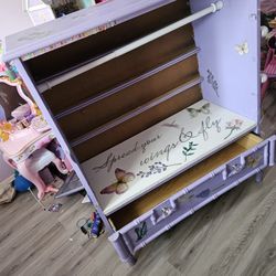 Girls DIY Dress Up Armoire