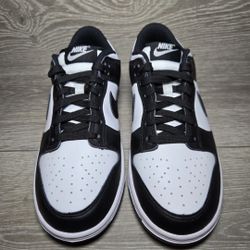 Nike Panda Dunk Low Sneakers Black White Size 7 Youth / 8.5 Women CW1590-100