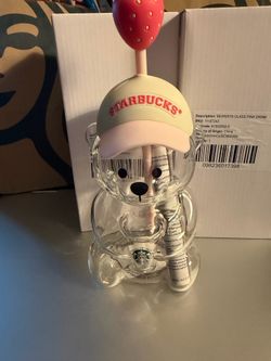 Pink bear barista