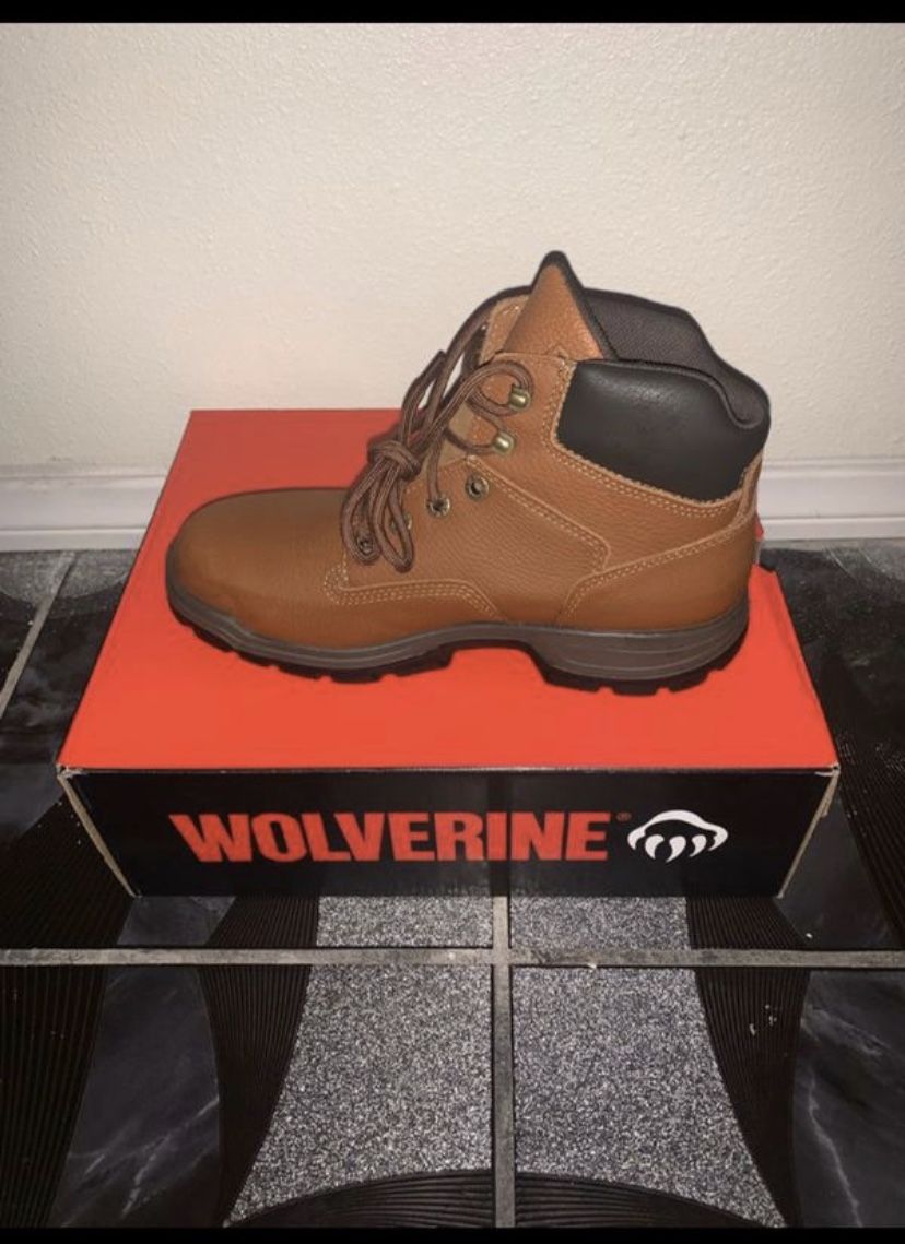 WOLVERINE STEEL TOE BOOTS 9.5