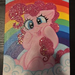 My Little Pony Pinkie Pie Painting 8x10