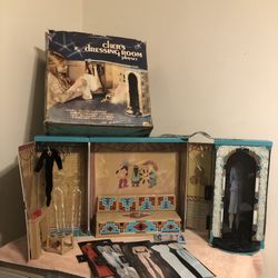 Vintage 1976 Mego Cher’s Dressing Room Playset 100% Complete With Box