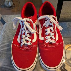 Vans Old Skool Red/White Sneakers