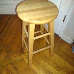 2- Wooden Stools