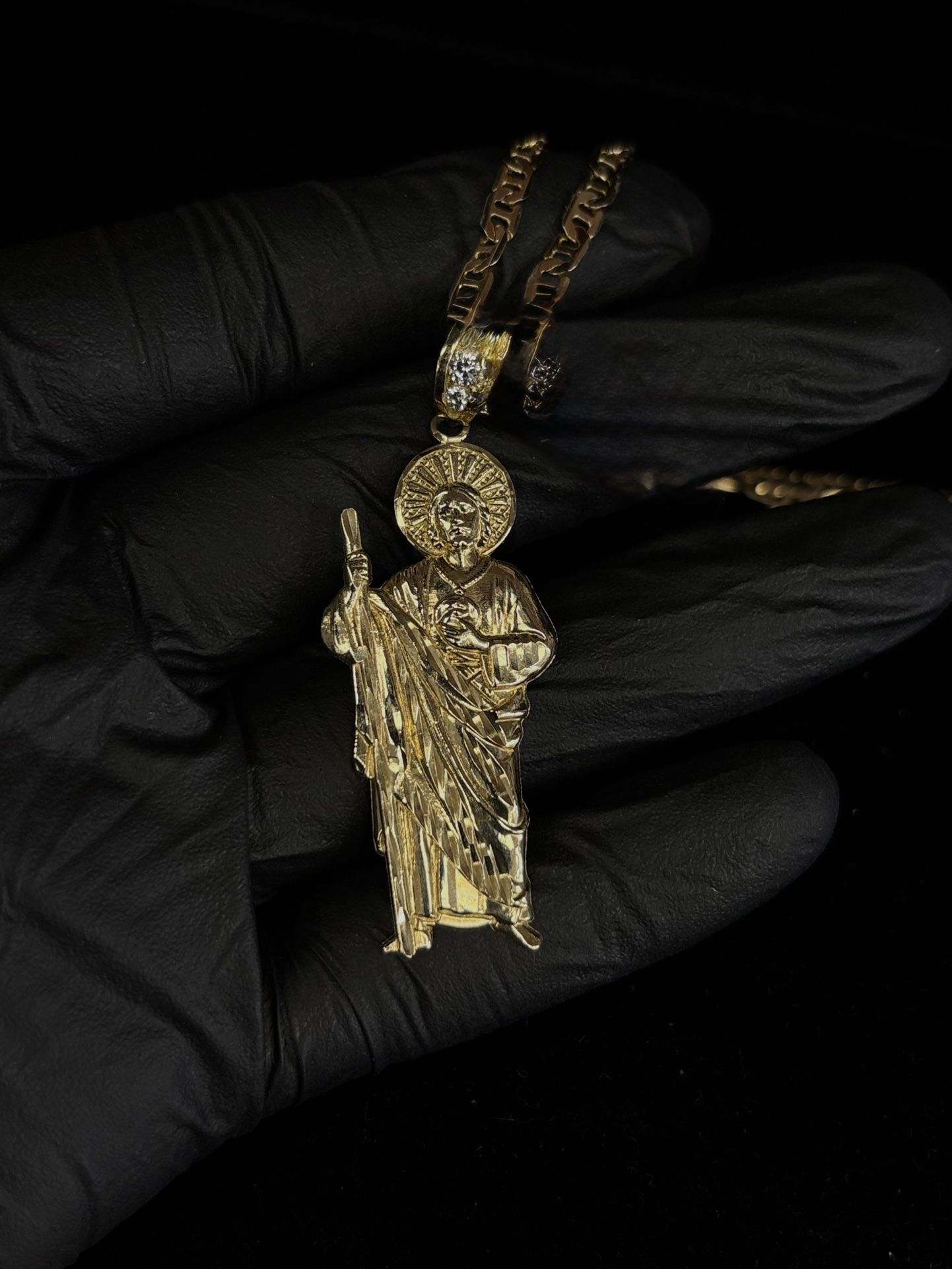 14KT Gold St. Jude Pendant