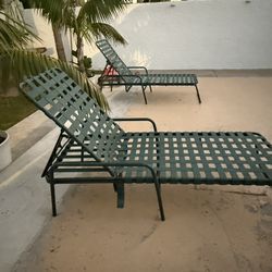 Reclinable  Patio Chairs 