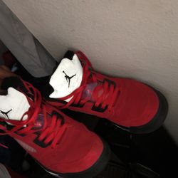 Jordan 5s Raging Bulls 