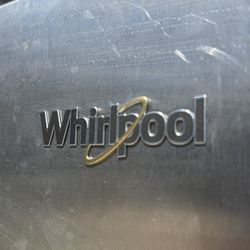 Whirlpool Side-by-Side Refrigerator – Stainless Steel Look – like new