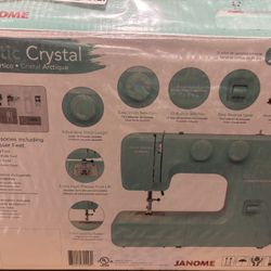 Janome Arctic Crystal Sewing Machine