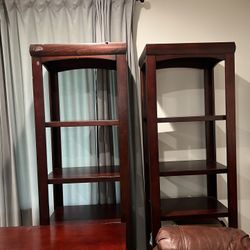 2 Bookshelves
