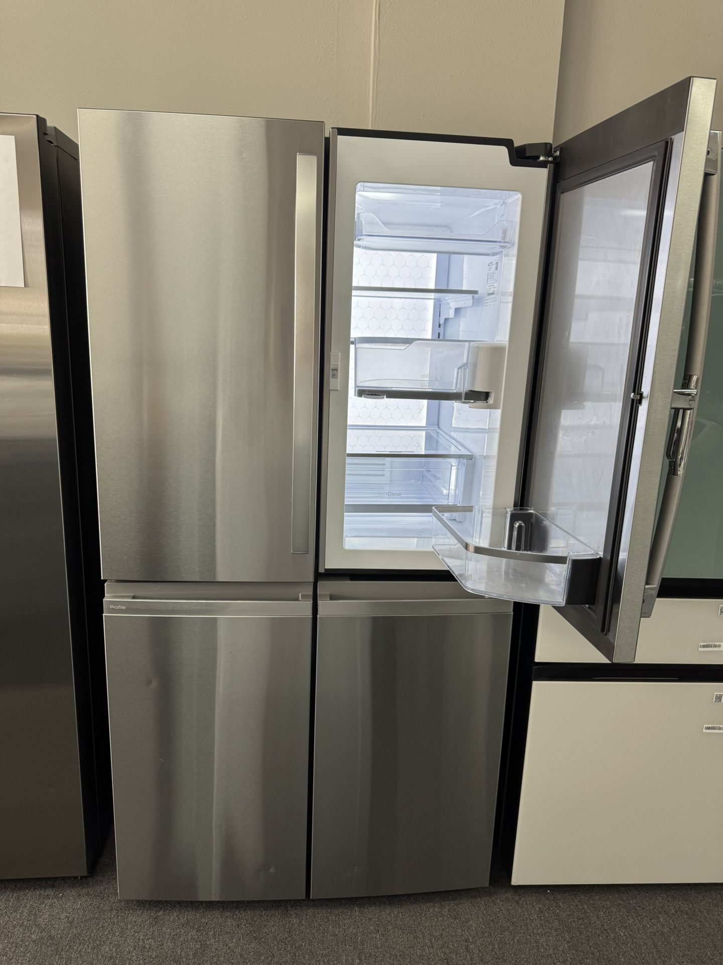 Refrigerator Stainless Steel Convertible Zone